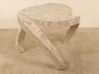 Hurricane Side Table, Cantor Stone