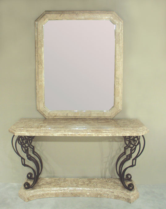 Olympus Mirror Frame, Cantor Stone (with beveled mirror)