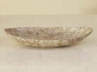 Oval Shaped Bowl, Small, Cantor Stone