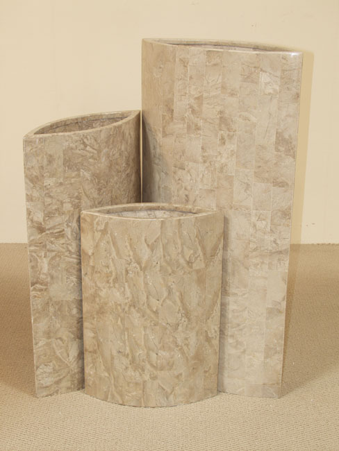 Avalon Floor Vase, Medium, Cantor Stone
