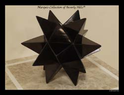 Starlight Sculpture, Black Stone