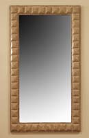 Tribeca Mirror Frame, Light & Dark Woodstone