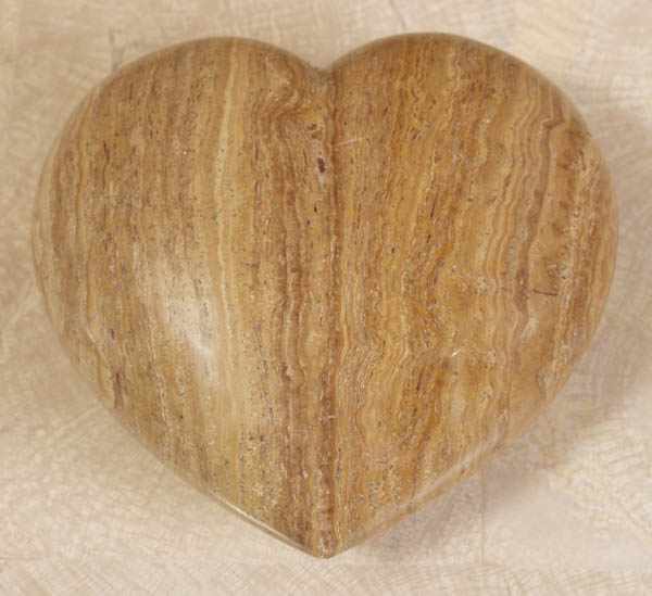 Heart Sculpture, Woodstone