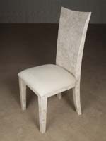 Chancellor Chair, Beige Fossil Stone