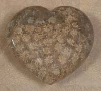 Heart Sculpture, Starburst Stone
