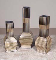 Tempo Vase, Small, Bamboo Strip