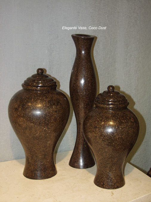 Elegante Vase, Coco Flakes