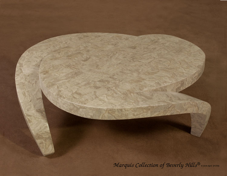 Hurricane Cocktail Table, Cantor Stone
